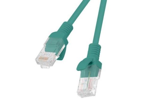 Lanberg UTP CAT5e patch kábel 20m zöld (PCU5-10CC-2000-G)