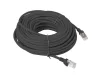 Lanberg UTP Cat6 ethernet kábel 10m fekete (PCU6-10CC-1000-BK)