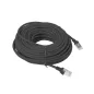   Lanberg UTP Cat6 ethernet kábel 10m fekete (PCU6-10CC-1000-BK)