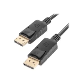   Lanberg Displayport v1.2 kábel 3m aranyozott (CA-DPDP-10CC-0030-BK)