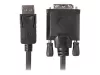 Lanberg Displayport 1.1 - DVI-D 24+1 kábel 1.8m (CA-DPDV-10CU-0018-BK)