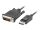 Lanberg Displayport 1.1 - DVI-D 24+1 kábel 3m (CA-DPDV-10CU-0030-BK)