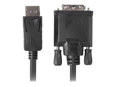Lanberg Displayport 1.1 - DVI-D 24+1 kábel 3m (CA-DPDV-10CU-0030-BK)