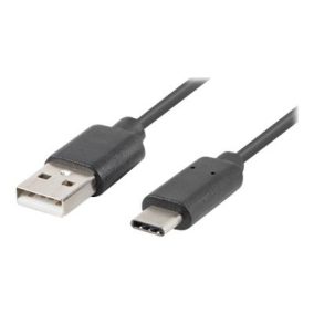 Lanberg USB-C 3.1 Gen 1 apa - USB 3.0 A apa, kábel, 1.8m (CA-USBO-31CU-0018)
