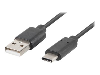 Lanberg USB-C 3.1 Gen 1 apa - USB 3.0 A apa, kábel, 1.8m (CA-USBO-31CU-0018)