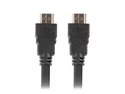 Lanberg HDMI kábel 5m aranyozott 1.4 ethernet (CA-HDMI-11CC-0050-BK)