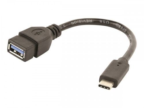 Gembird USB C apa - USB-A 3.0 anya OTG kábel, 0.15m (A-OTG-CMAF3-01)