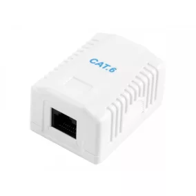 Gembird RJ45 Cat6 fali aljzat (NCAC-1U6-01)