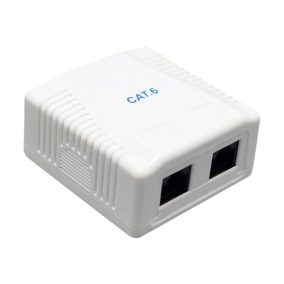 Gembird CAT6 fali aljzat 2xRJ45 ( NCAC-2U6-01)