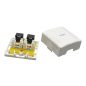Gembird CAT6 fali aljzat 2xRJ45 ( NCAC-2U6-01)