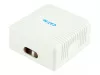 Gembird Cat5e fali aljzat 2xRJ45 (NCAC-2U5E-01)