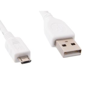 Gembird micro USB kábel 1.8m fehér (CCP-MUSB2-AMBM-6-W)