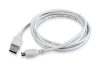 Gembird micro USB kábel 1.8m fehér (CCP-MUSB2-AMBM-6-W)