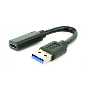   Gembird USB C anya - USB-A 3.1 apa kábel, 0.1m (A-USB3-AMCF-01)