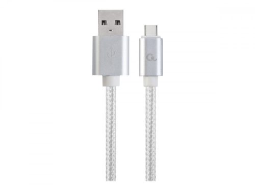 Gembird USB C - USB 2.0 kábel 1.8m ezüst (CCB-mUSB2B-AMCM-6-S)