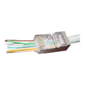  Gembird RJ45 FTP Cat5e, Cat6 csatlakozó dugó, 10db (LC-PTF-01/10)