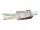 Gembird RJ45 FTP Cat5e, Cat6 csatlakozó dugó, 100db (LC-PTF-01/100)