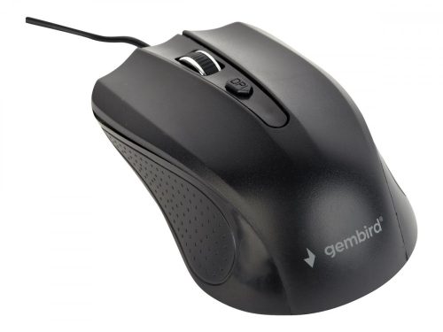 Gembird 4 gombos optikai egér USB 1200 dpi (MUS-4B-01)