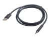Gembird USB C - USB 2.0 kábel 1m fekete (CC-USB2-AMCM-1M)
