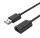 Unitek Prémium USB 2.0 hosszabbító kábel 0.5m (Y-C447GBK)