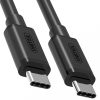 Unitek Prémium USB C v2.0 kábel 1m, fekete (Y-C477BK)