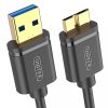 Unitek Prémium USB 3.0 A USB 3.0 micro B kábel 1m (Y-C461GBK)
