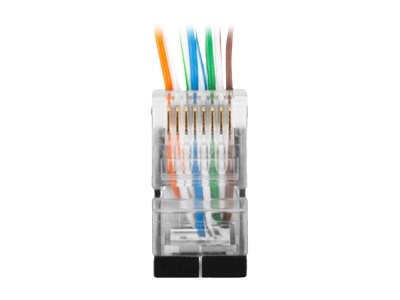 Lanberg RJ45 FTP Cat6 csatlakozó dugó, 100db (PLS-6000EZ)