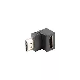   Lanberg HDMI jobb szögű adapter, 90 fokos lefelé (AD-0033-BK)