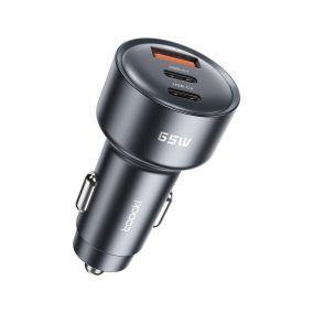   Toocki 2db USB C + USB A autós töltő 65W adapter (40130004)