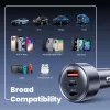 Toocki 2db USB C + USB A autós töltő 65W adapter (40130004)