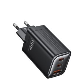   Toocki USB + 2db USB C 65W GaN gyorstöltő adapter (40140001)