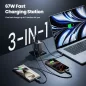 Toocki USB + USB C 67W GaN gyorstöltő adapter (401400010)