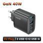   Toocki 2db USB + 2db USB C40W GaN gyorstöltő adapter (40140039)