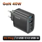 Toocki 2db USB + 2db USB C40W GaN gyorstöltő adapter (40140039)