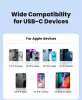 Toocki USB + USB C 33W GaN gyorstöltő adapter (40140044)