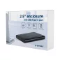   Gembird 2.5" SATA külső hdd ház USB 3.1 USB C (EE2-U3S-6)