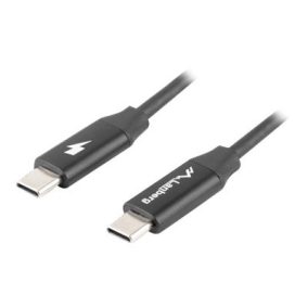 Lanberg USB C - USB C kábel 1.8m (CA-CMCM-40CU-0018-BK)