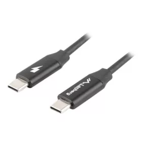 Lanberg USB C - USB C kábel 1.8m (CA-CMCM-40CU-0018-BK)