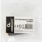 Gembird 3.5 mm stereo Jack audio toldó adapter (A-3.5FF-01)