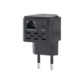 Gembird WiFi jelerősítő 300 Mbps + LAN (WNP-RP300-03-BK)