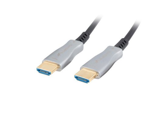 Lanberg HDMI 2.0 aktív optikai kábel 4K 60Hz 50m (CA-HDMI-20FB-0500- BK)