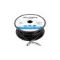Lanberg HDMI 2.0 aktív optikai kábel 4K 60Hz 50m (CA-HDMI-20FB-0500- BK)