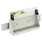   Delock Keystone Számítógép Patch Panel 8 Port, szürke (43336)
