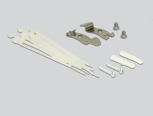 Delock Keystone Számítógép Patch Panel 8 Port, fekete (43338)