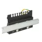   Delock Keystone Számítógép Patch Panel 12 Port, fekete (43339)