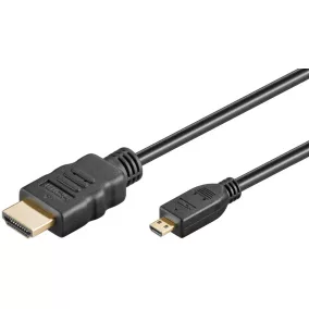 Goobay micro HDMI 4K 60Hz kábel 3m (53786)