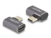 Delock USB-C PD 40 Gbit/s 8K 60Hz balos/jobbos adapter (60047)