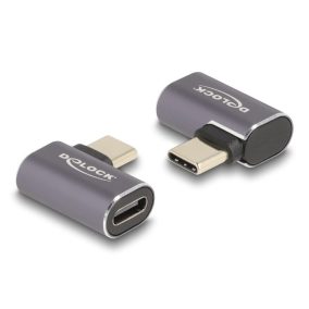   Delock USB C PD 40Gbit/s 8K 60Hz balos/jobbos adapter (60047)