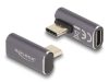 Delock USB C PD 40Gbit/s 8K 60Hz 90 fokos elforgatott adapter (60048)