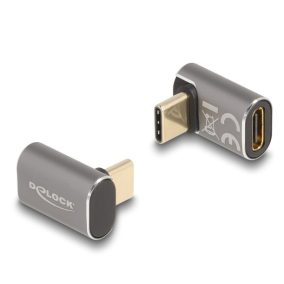 Delock USB C PD 40Gbit/s 8K 60Hz 90 fokos adapter (60054)